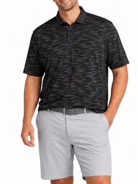 Reebok Golf Polo Black White Speedwick Short Sleeve Size 3XL Big & Tall